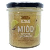 Madu dengan lemon dan cengkeh "untuk hari yang baik" 375g KOZACKI BEEBERRY
